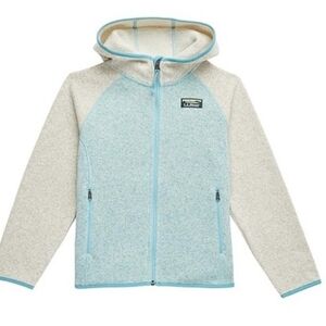 Kids' L.L.Bean's Sweater Fleece, Hooded Colorblock